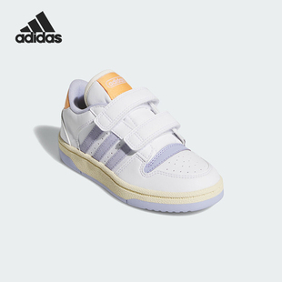 Adidas/阿迪达斯正品BREAKSTART2025年儿童款经典篮球鞋JQ0098
