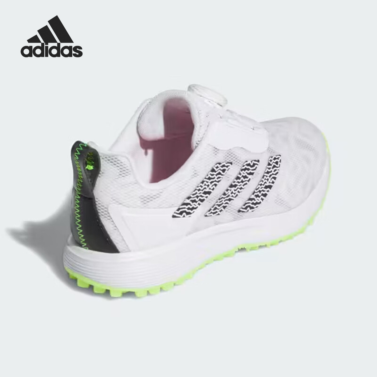 Adidas/阿迪达斯正品CODECHAOS儿童旋钮扣高尔夫球鞋IG8770