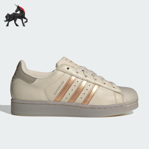 Adidas/阿迪达斯正品三叶草女士运动经典休闲贝壳头板鞋JR7355