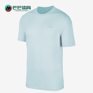 夏季 新款 男士 Nike CW1252 时尚 休闲运动透气训练短袖 410 耐克正品