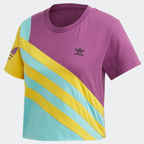 Adidas/阿迪达斯正品 三叶草女子秋季舒适短袖休闲运动T恤 FN2911