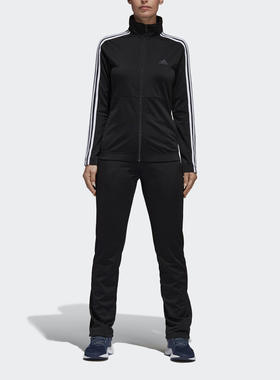 Adidas/阿迪达斯 TRACKSUIT 春季女子休闲跑步运动套装BK4674