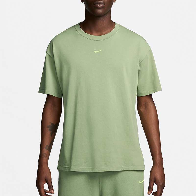 耐克男士休闲针织运动印花T恤