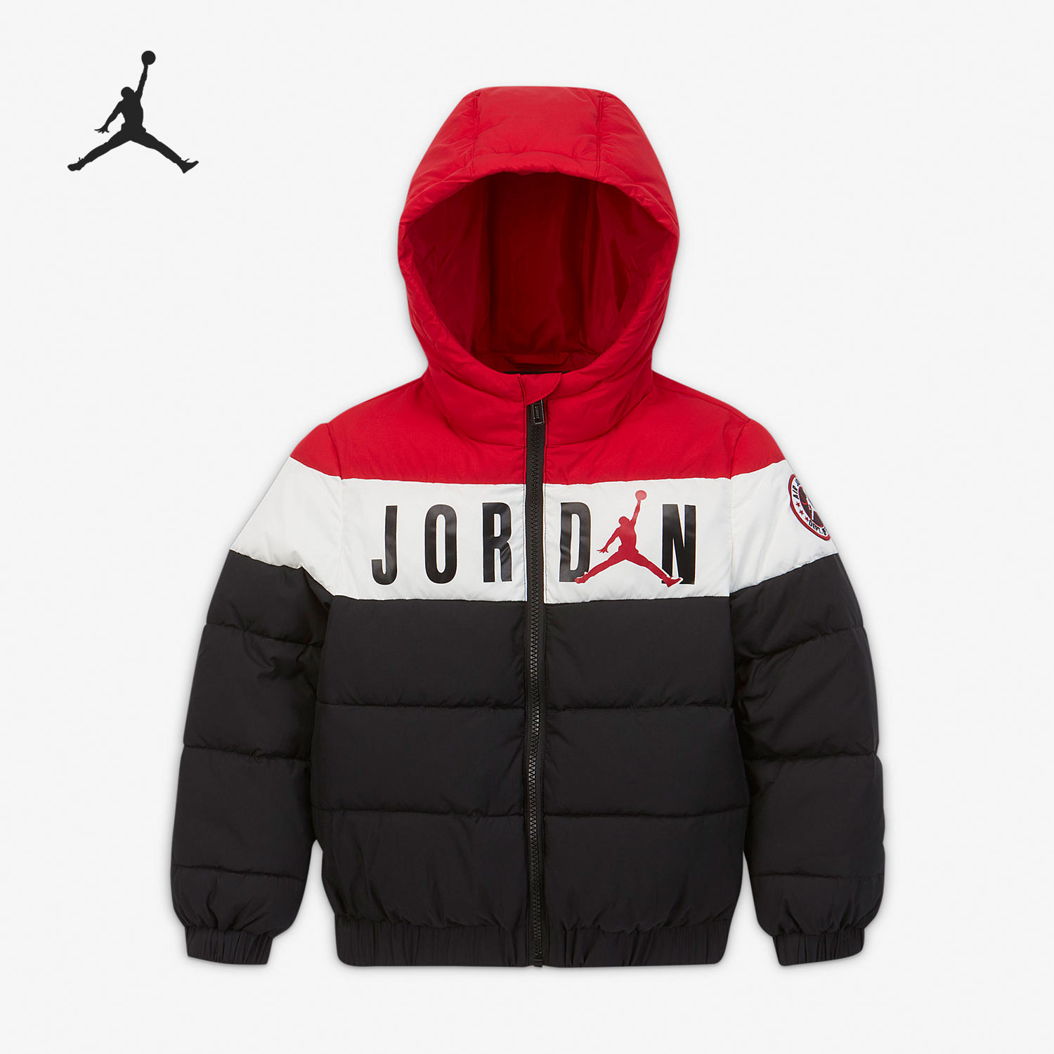 Nike/耐克正品JORDAN小童时尚潮流运动保暖棉服 CU9018-010