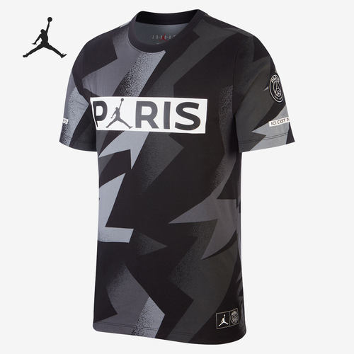 Nike/耐克正品Air Jordan男子运动休闲透气短袖T恤BQ8387-010
