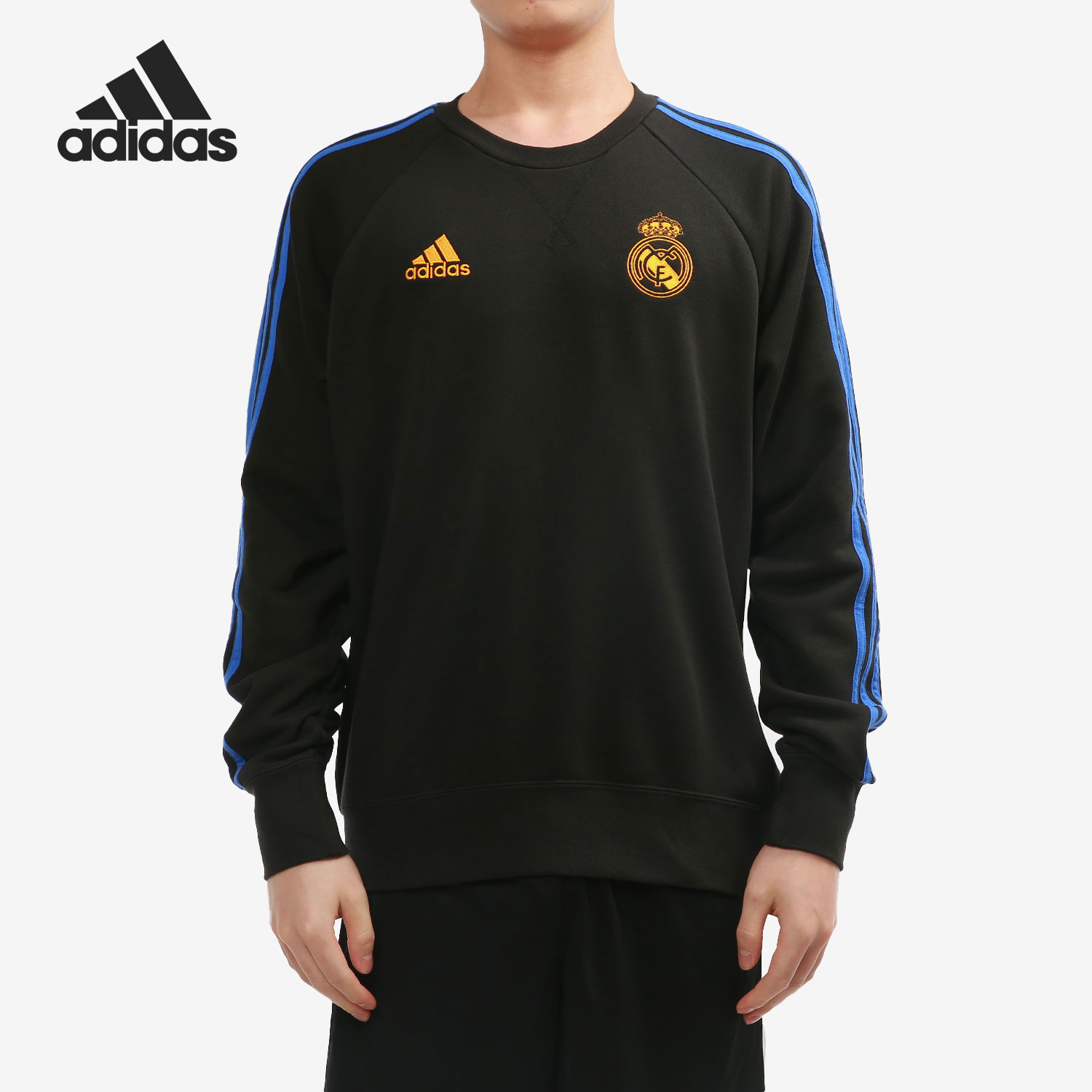 Adidas/阿迪达斯男子圆领卫衣