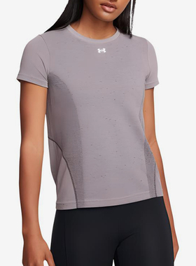 UA/安德玛正品Vanish Seamless女士健身运动针织短袖1384406-015