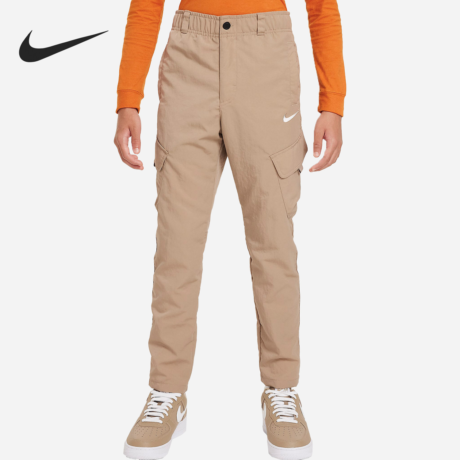 Nike/耐克正品Outdoor Play 大童梭织工装运动长裤FD3239-247 - 实物图