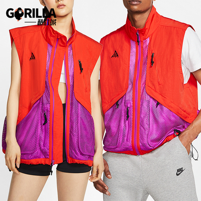 耐克男子休闲运动夹克马甲