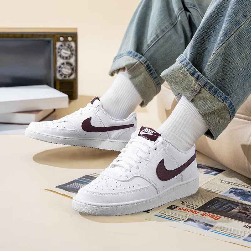 冬季新款板鞋Nike耐克鞋子简版空军一号运动鞋轻便小白鞋正品男鞋