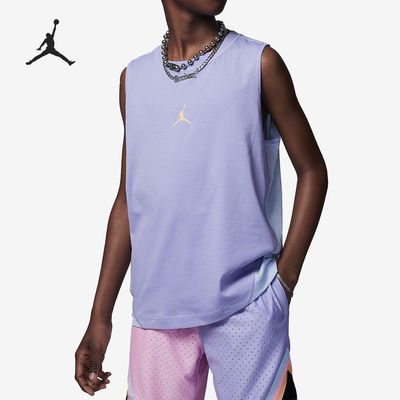 耐克大童透气运动无袖背心T恤