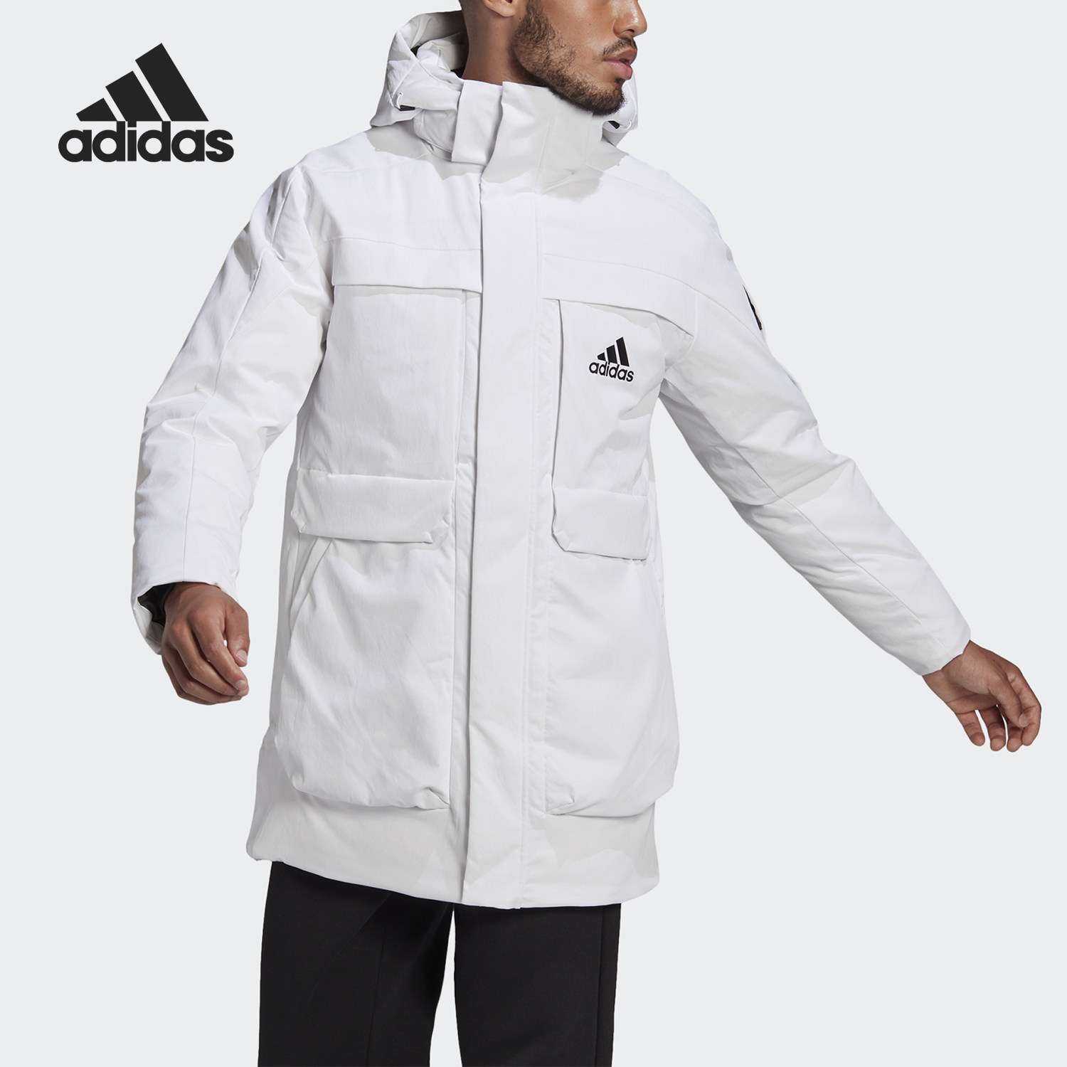 阿迪达斯男子保暖羽绒服