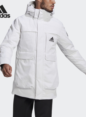 阿迪达斯男子正品运动羽绒服清仓特价GN9838【亚洲码】
