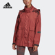 秋冬女士经典 Adidas 阿迪达斯正品 跑步梭织户外宽松外套EA2161
