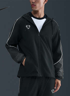 Nike/耐克正品Academy+ Repel男士透气拉链足球夹克HV3581-010