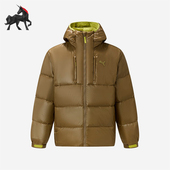 拉链加厚保暖连帽运动户外棉服635730 Puma 男士 冬季 彪马正品