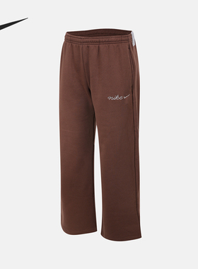 Nike/耐克官方正品2025冬季款女士加绒保暖针织长裤IM7499-265