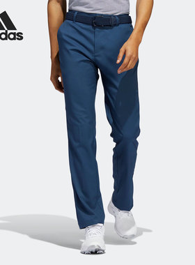 Adidas/阿迪达斯官方正品男子高尔夫休闲运动透气训练长裤 HA9138