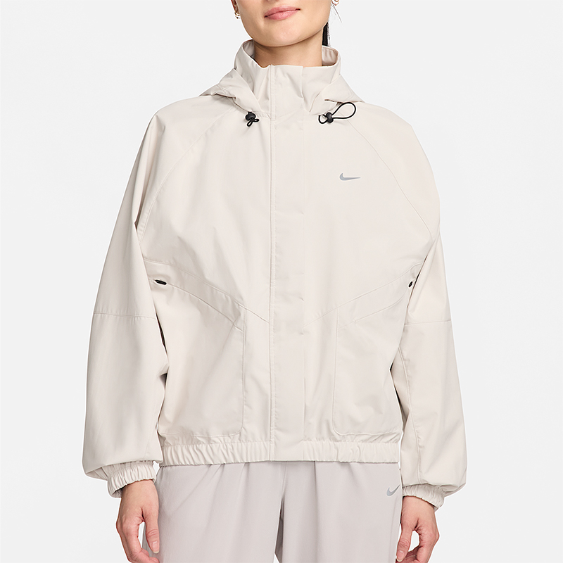 耐克女士时尚梭织连帽运动外套