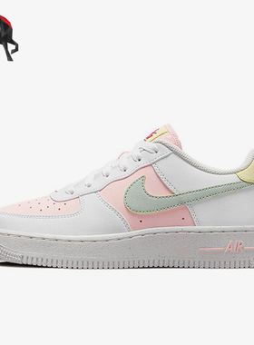 Nike/耐克正品Air Force 1 GS女子大童经典休闲板鞋DR4853-100