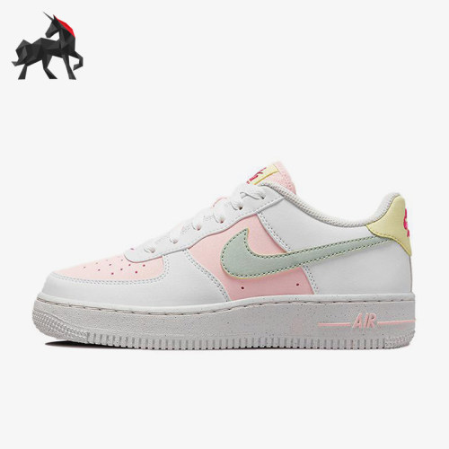 Nike/耐克正品Air Force 1 GS女子大童经典休闲板鞋DR4853-100