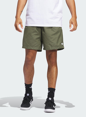 Adidas/阿迪达斯正品三叶草男士宽松经典运动梭织休闲短裤JC7659