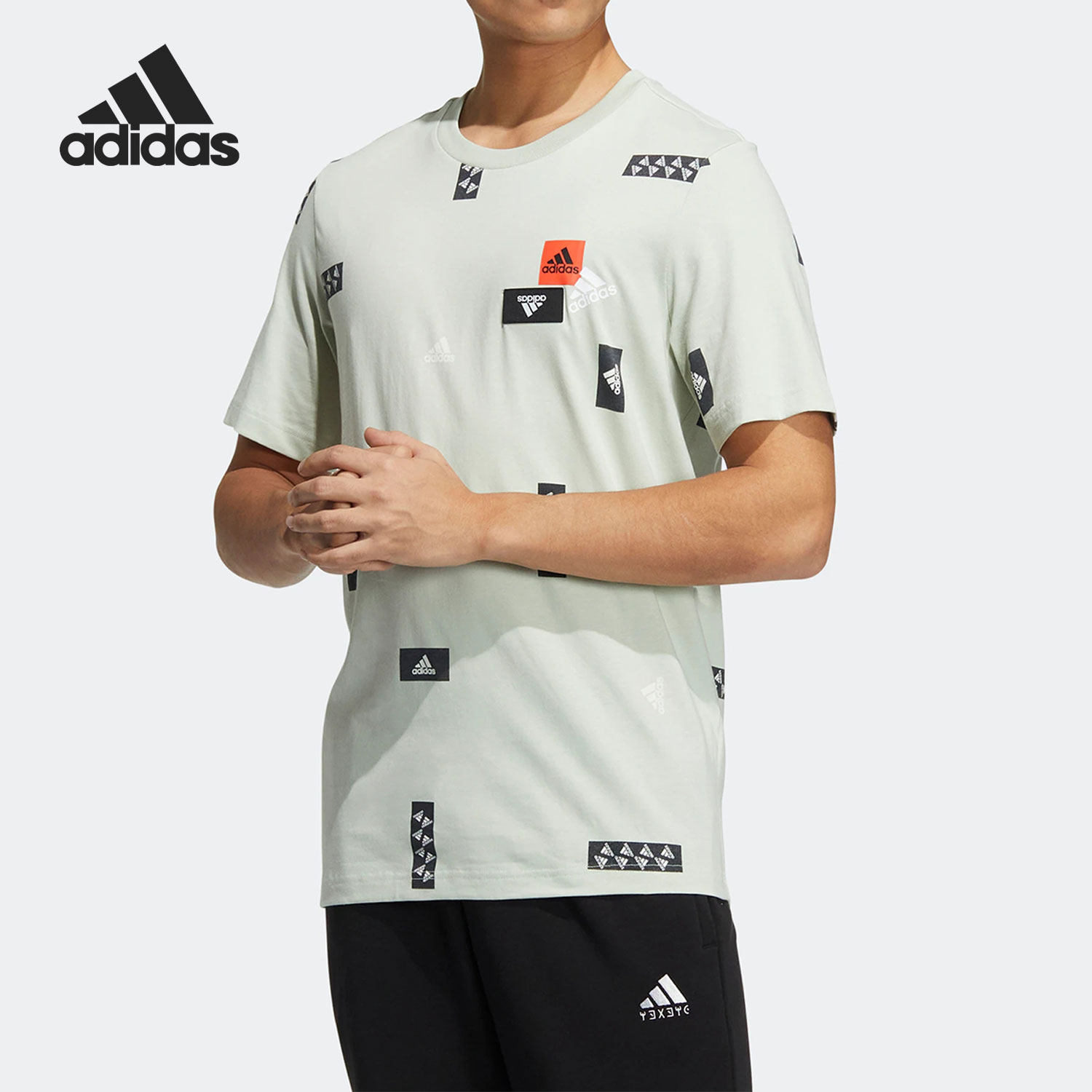 Adidas/阿迪达斯正品夏季男子新款透气针织圆领运动T恤HM2967,运动服/休闲服装,运动T恤,淘宝优惠券,粉丝福利购,淘宝优惠卷