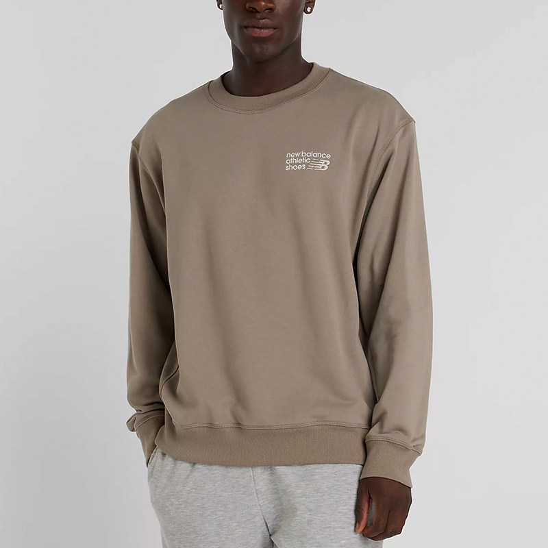 New Balance/NB正品2025新款男子经典复古圆领卫衣MT41547-DOK,运动服/休闲服装,运动卫衣/套头衫,淘宝优惠券,粉丝福利购,淘宝优惠卷