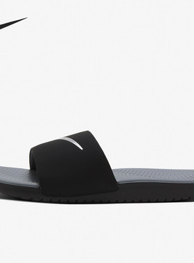 Nike/耐克官方正品 SLIDE（GS）女子大童休闲运动拖鞋 819352-009