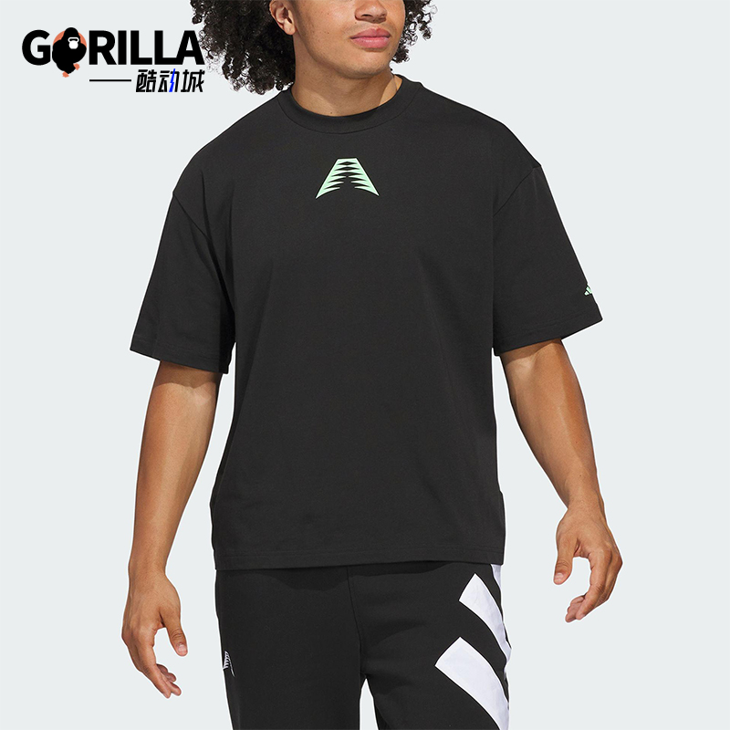 Adidas/阿迪达斯正品ANTED BT2 TEE男士休闲宽松日常短袖JZ1147