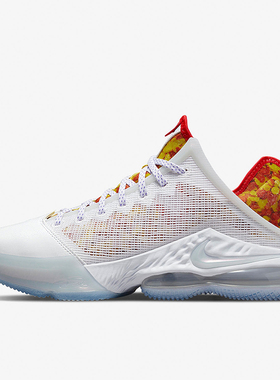 Nike/耐克正品Lebron 19 Low男士减震运动气垫篮球鞋DQ8344-100