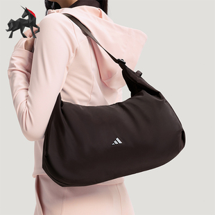 Adidas/阿迪达斯正品2026年春季女士收纳日常便携运动挎包KS5211