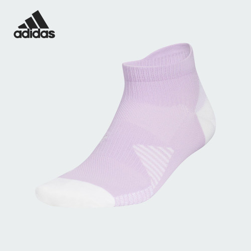 Adidas/阿迪达斯正品2025新款男女跑步短筒袜一双装KF2495