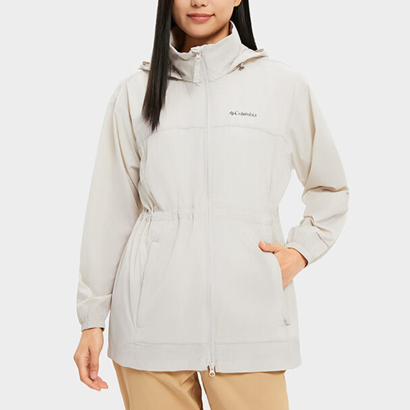 哥伦比亚女士户外防风防晒皮肤衣