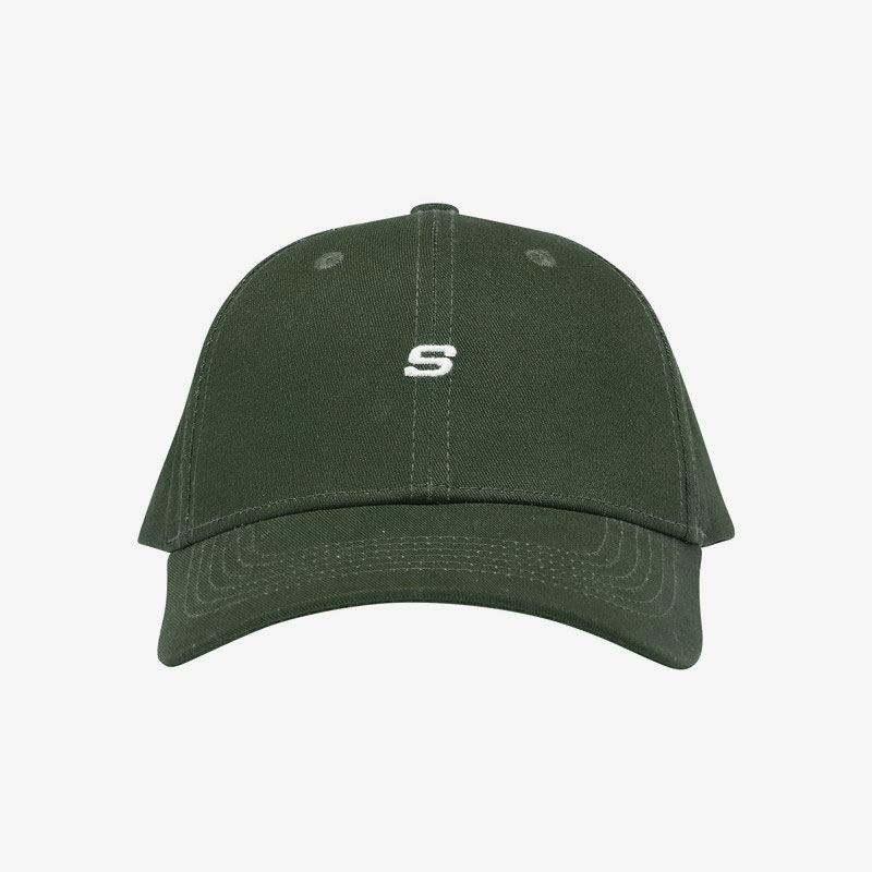 Skechers/斯凯奇正品当季新款字母刺绣男女款休闲运动棒球帽