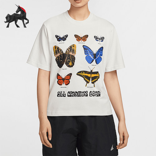 Nike/耐克正品ACG Dri-FIT 女士印花透气短袖T恤HF9523-030