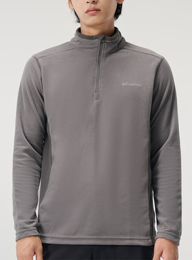 Columbia/哥伦比亚正品新款男士户外亲肤抓绒卫衣AE6558024