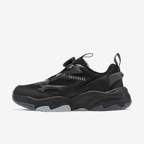 Skechers斯凯奇正品BOYS大童运动潮流经典百搭休闲鞋405323L-BLK