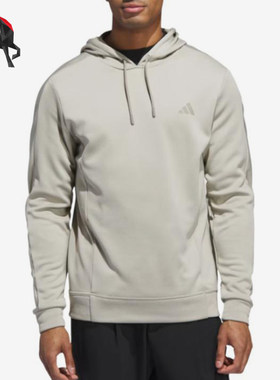 Adidas/阿迪达斯正品达斯纯色连帽长袖男经典保暖简约卫衣JW3452