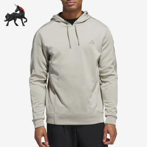 Adidas/阿迪达斯正品达斯纯色连帽长袖男经典保暖简约卫衣JW3452