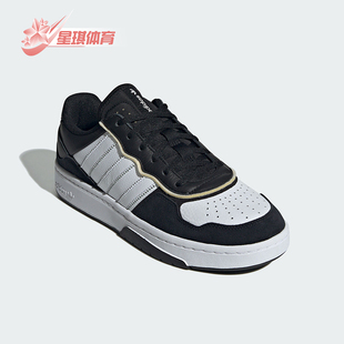 日常透气耐磨板鞋 Adidas 经典 三叶草男女款 JI2555 阿迪达斯正品