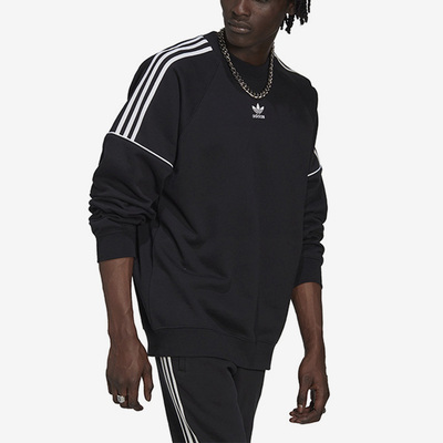 阿迪达斯男运动休闲套头卫衣