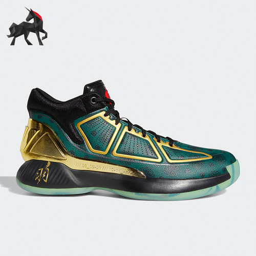 Adidas/阿迪达斯正品D Rose 10男士中帮防滑运动时尚篮球鞋FW3656