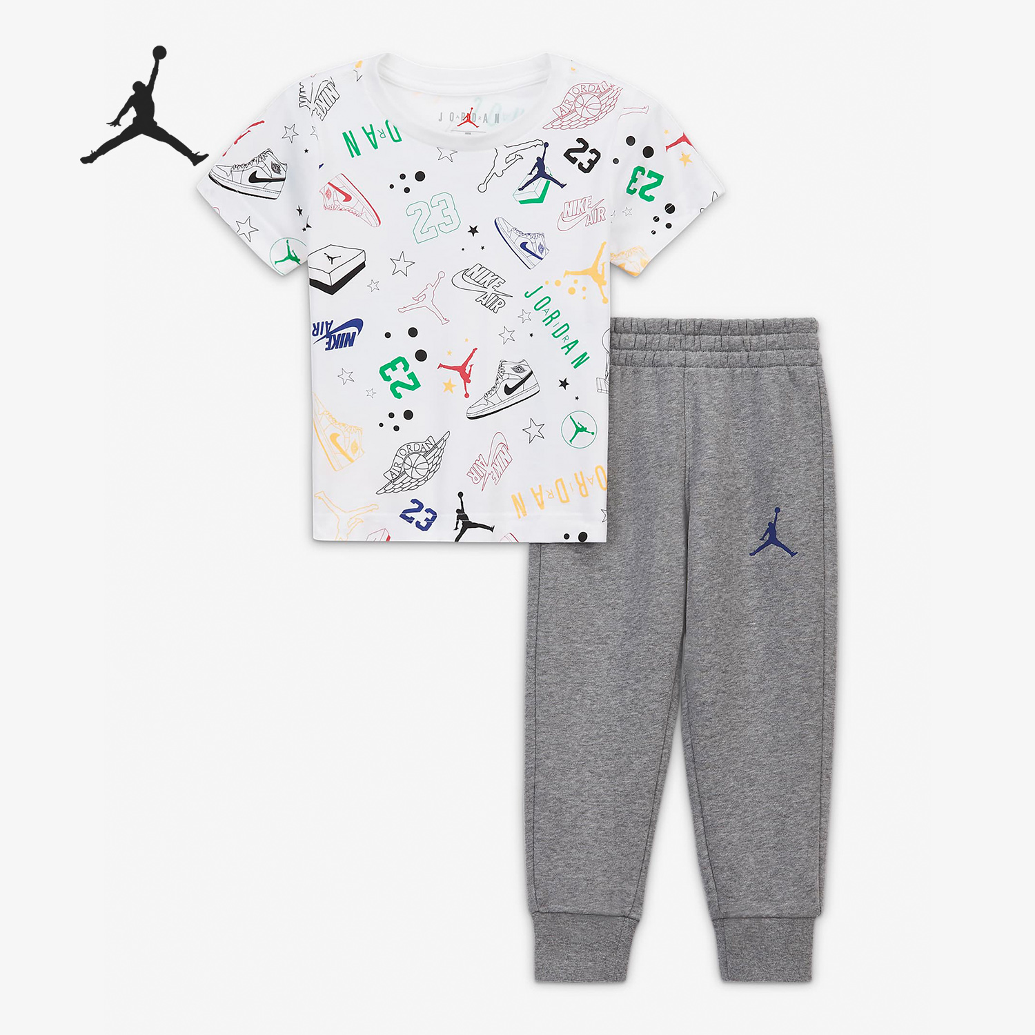 耐克正品婴童休闲套装柔软纯棉