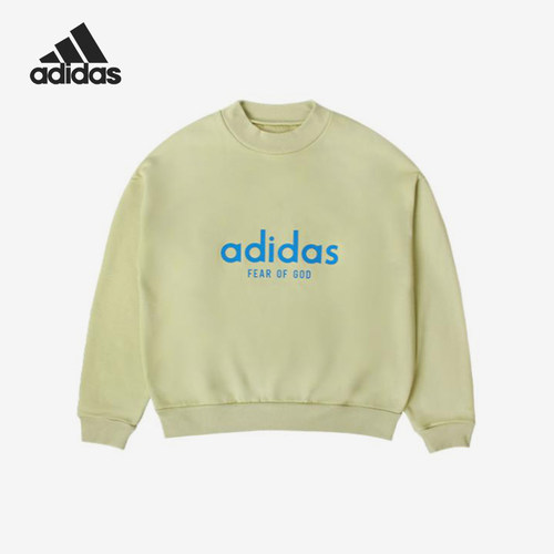 Adidas/阿迪达斯正品男士休闲透气舒适圆领套头卫衣HM8110