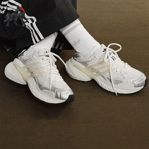 Adidas/阿迪达斯正品三叶草女士经典透气厚底运动老爹鞋JI2817