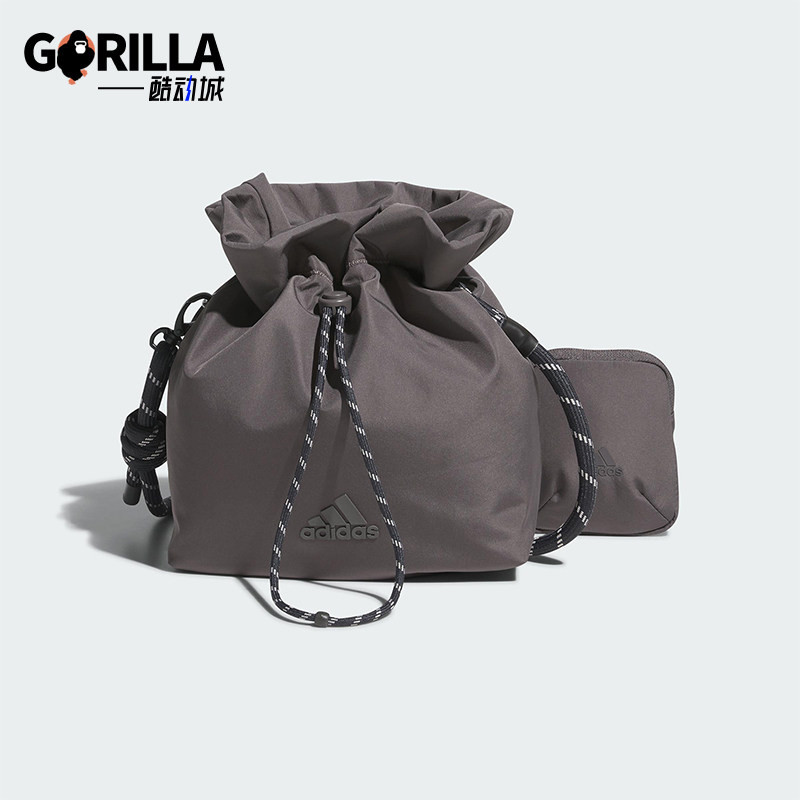 Adidas/阿迪达斯正品冬季女士运动休闲单肩抽绳水桶包IT2033,运动包/户外包/配件,挎包/拎包/休闲包,淘宝优惠券,粉丝福利购,淘宝优惠卷