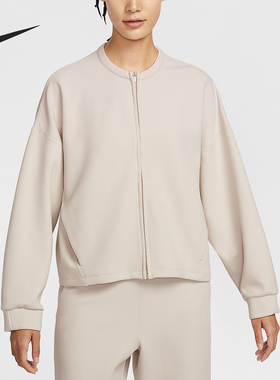 Nike/耐克正品2026春季款女士日常圆领针织耐穿外套II5326-104