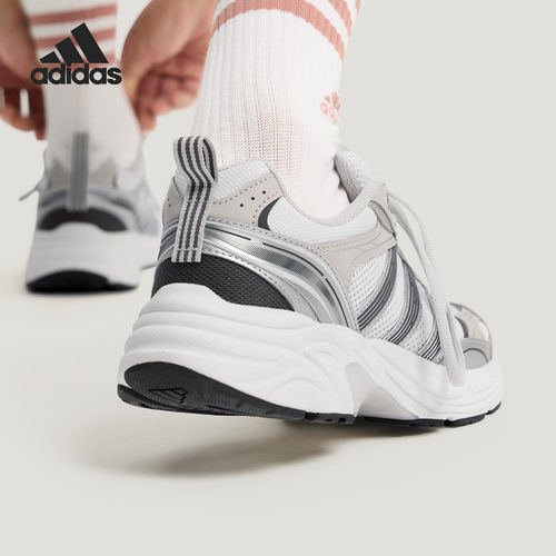 Adidas/阿迪达斯正品NEON FLUX男女低帮系带耐磨老爹鞋KI6367