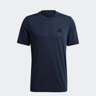 男子运动休闲套头短袖 新款 T恤GT5556 阿迪达斯正品 Adidas